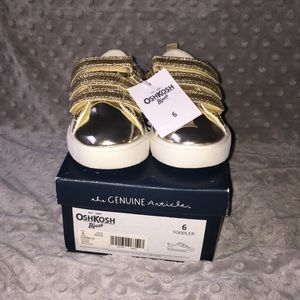 NEW OshKosh B’gosh Gold Shoes